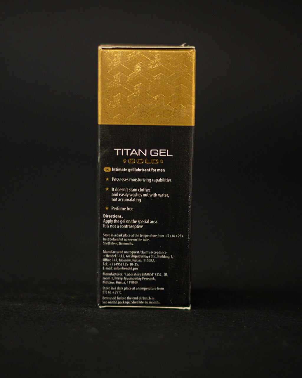 Titan Gel Gold – Гел за Мъже за Повишена Издръжливост и Увереност