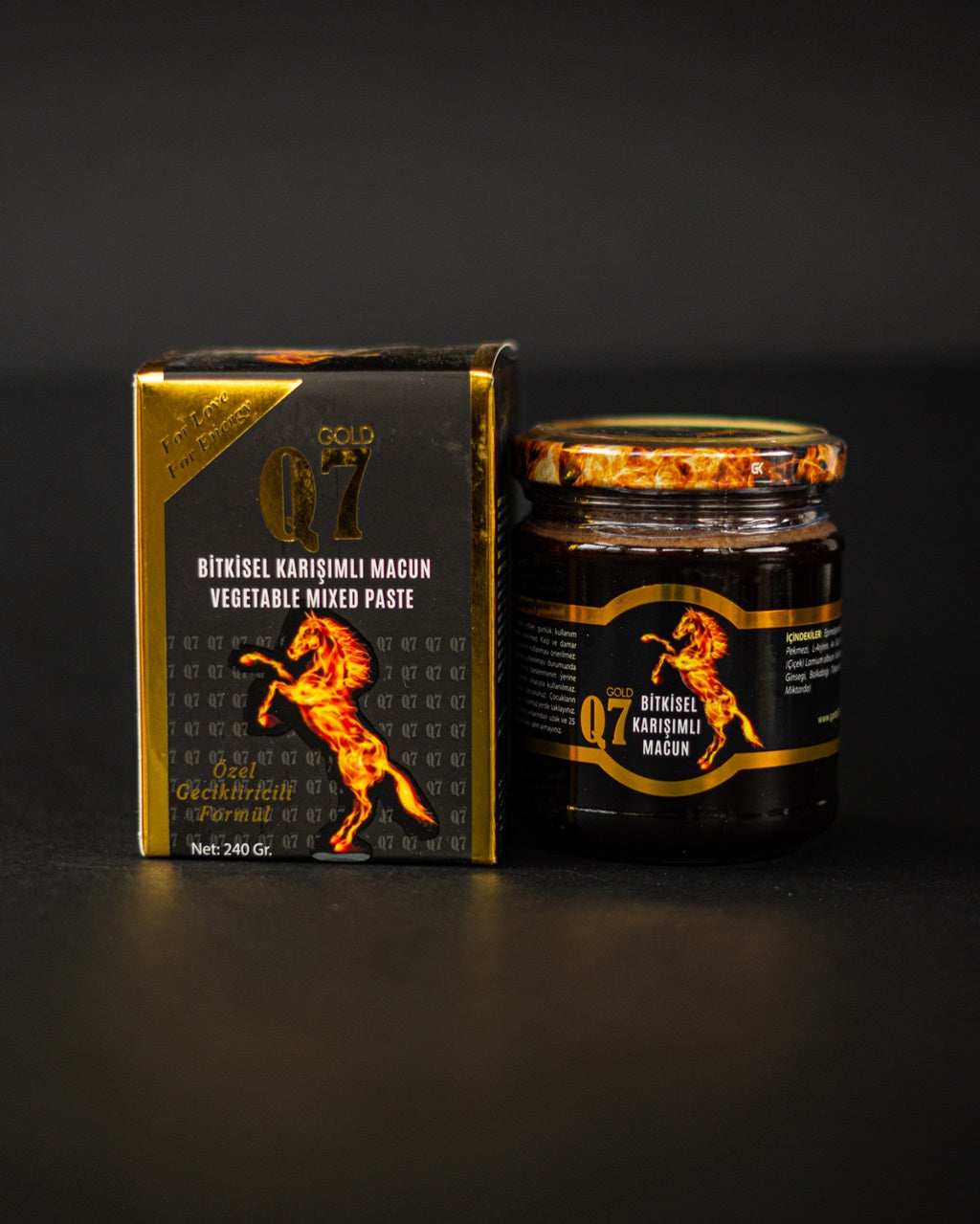 Q7 Gold – Билков Маджун с Епимедиум (240 г)