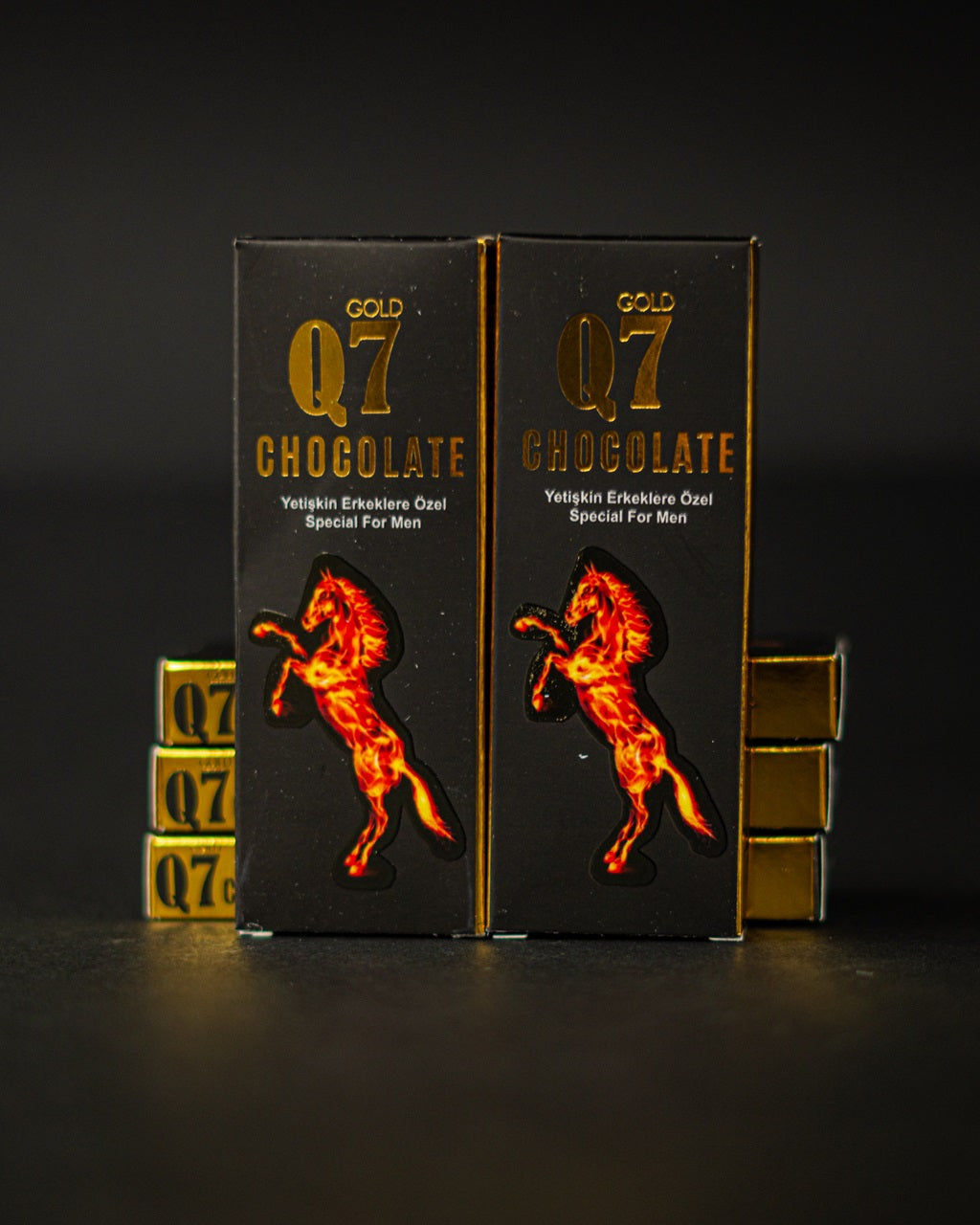Промо комплект: За Него и Нея - Q7 Chocolate Duo + Подарък Q7 Gold Сашета