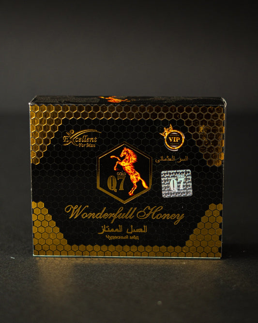 Wonderful Honey Q7 Gold – Натурален Меден Афродизиак за Мъже (12 x 15 г)