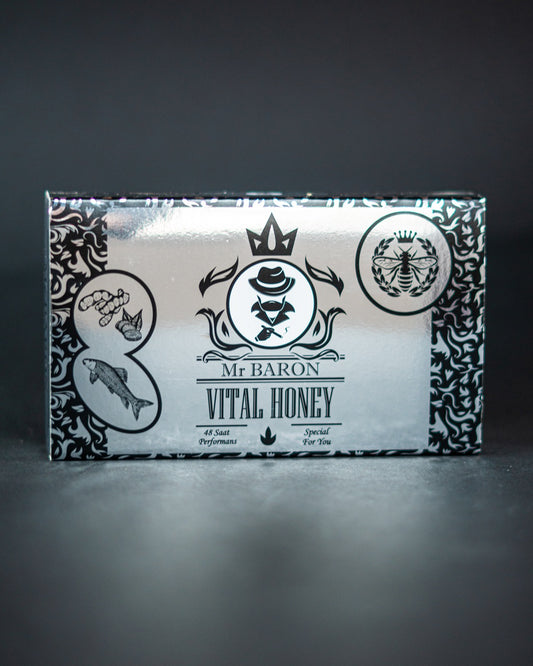 Mr. BARON Vital Honey – Натурален Билков Афродизиак за Мъже (10 x 15 г)