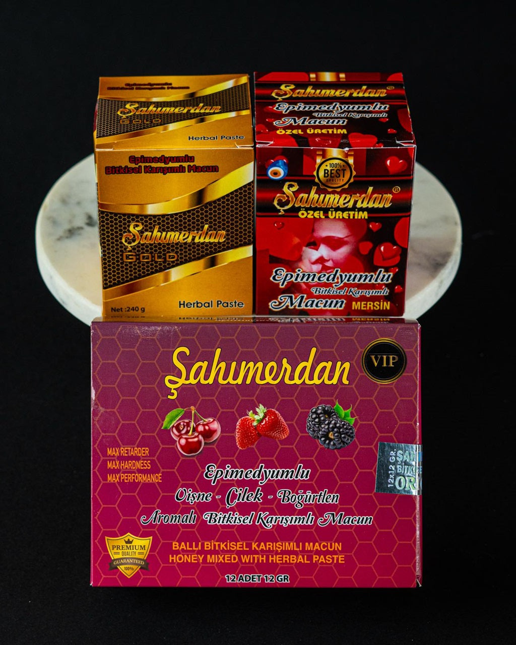 Промо комплект: Sahimerdan Gold + Епимедиум Macun + Подарък VIP