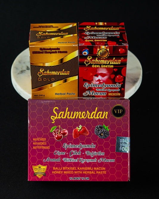 Промо комплект: Sahimerdan Gold + Епимедиум Macun + Подарък VIP